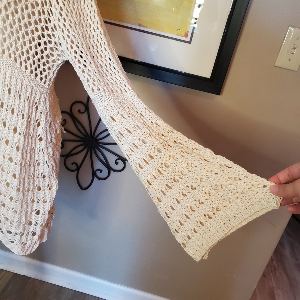 Umgee Knit Bell Sleeve Sweater - Picture 3 of 8